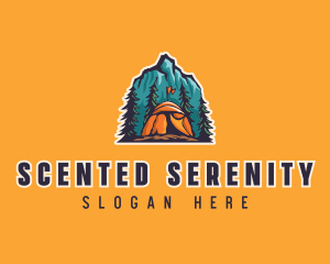 Mountain Explorer Campsite logo design