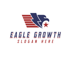 American Aviation Eagle logo design