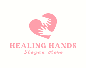 Heart Hands Foundation logo design