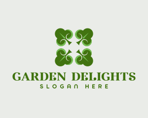 Clover Leaf Gardening logo design