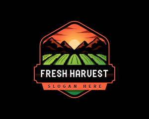 Mountain Farm Harvest logo design