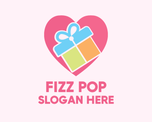 Cute Gift Present logo design