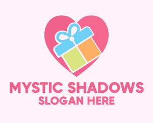 Cute Gift Present logo design