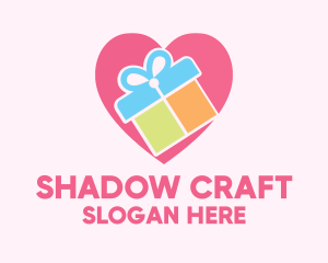 Cute Gift Present logo design