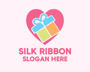 Cute Gift Present logo design