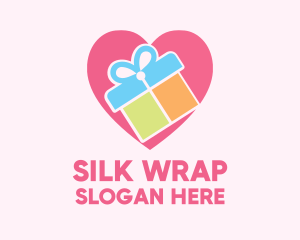 Cute Gift Present logo design