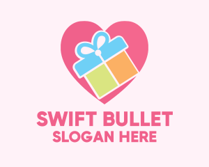 Cute Gift Present logo design