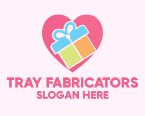 Cute Gift Present logo design