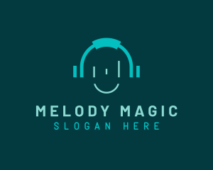 Musical Studio Headphones Logo