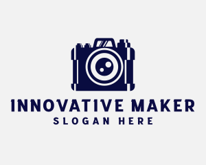  Camera Photography Lens logo design