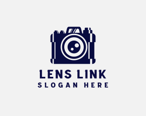  Camera Photography Lens logo design