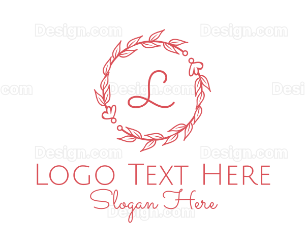 Wreath Flower Boutique Logo