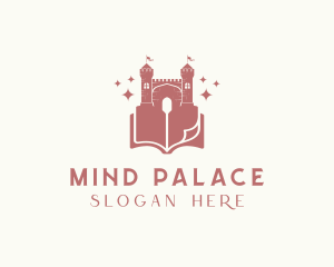 Palace Castle Book logo design