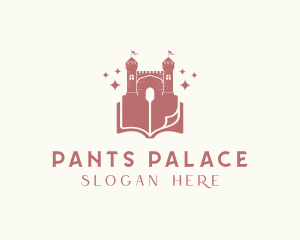 Palace Castle Book logo design