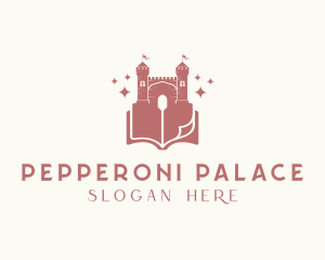 Palace Castle Book logo design