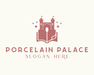 Palace Castle Book logo design