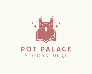 Palace Castle Book logo design