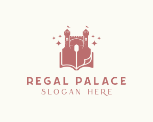 Palace Castle Book logo design