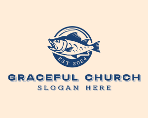 Marine Fish Seafood logo