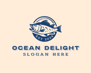 Marine Fish Seafood logo