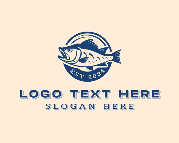 Seafood logo example 2