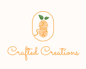 Organic Thread Embroidery logo design