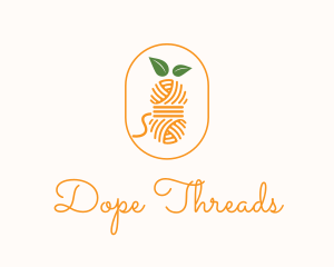 Organic Thread Embroidery logo design