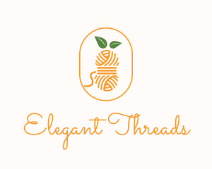 Organic Thread Embroidery logo design