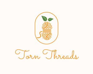 Organic Thread Embroidery logo design