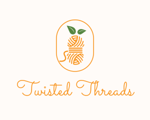 Organic Thread Embroidery logo design