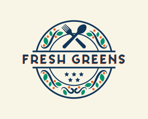 Kitchen Salad Restaurant logo design