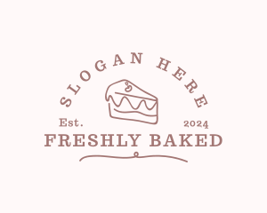 Freshly Baked Cake  logo design