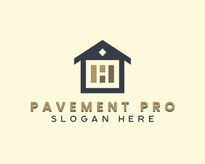 Home Improvement Flooring logo design