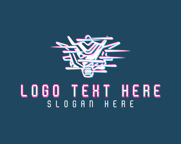 Techno logo example 1
