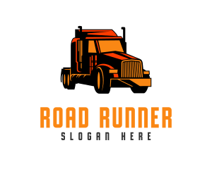 Orange Trailer Truck logo