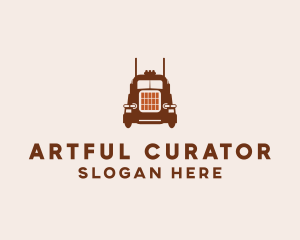 Tanker Trailer Truck logo design