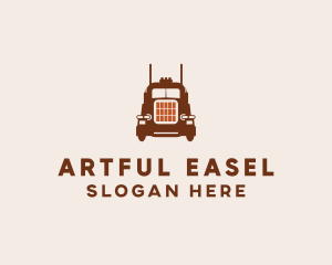 Tanker Trailer Truck logo design