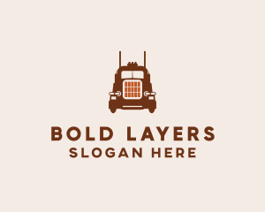 Tanker Trailer Truck logo design