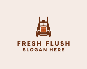 Tanker Trailer Truck logo design