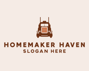 Tanker Trailer Truck logo design