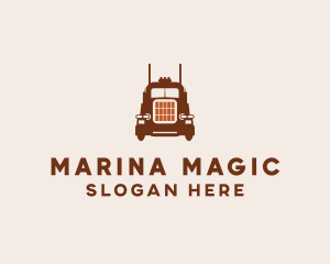 Tanker Trailer Truck logo design