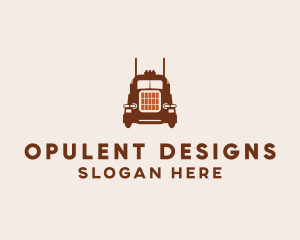 Tanker Trailer Truck logo design