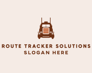 Tanker Trailer Truck logo design