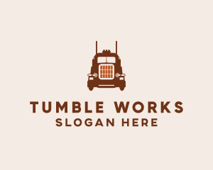 Tanker Trailer Truck logo design