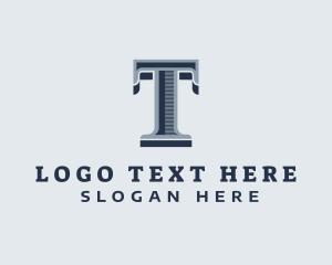 Stylish Letter T Brand logo