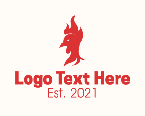 Red Fire Chicken  logo