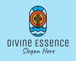 Holy Church Mosaic  logo design