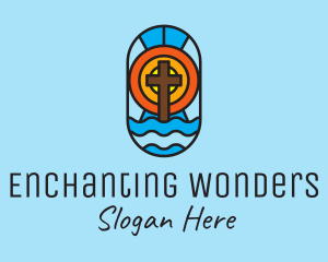 Holy Church Mosaic  logo design