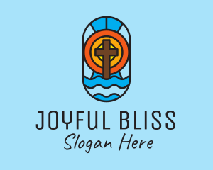 Holy Church Mosaic  logo design