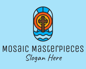 Holy Church Mosaic  logo design